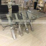 12mm Tempered Glass Dining Table thumbnail-4