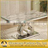 6 Seater Philippine Glass Dining Table Set thumbnail-5