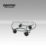 Home Removable Metal Flower Shelf Plant Trolley Wheel Flower Shelf thumbnail-5