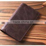 Retro Bifold Men Pure Leather Business Card Holder Fashion Card Wallet thumbnail-3