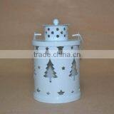 Christmas Snowing Metal Lantern thumbnail-3