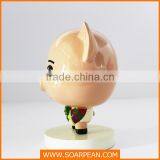 Customozed Fiberglass Vivid Cute Pig Cartoon Statue thumbnail-2