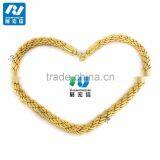 1.5 Meter Black Velvet Rope With Gold Hook for Crowd Control Barrier thumbnail-3