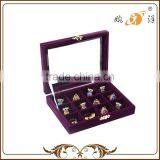 2015 Manufacture High Quality Purple Box For Jewelry thumbnail-1