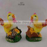 2017 New Year Souvenir Animal Statue Resin Chicken for Home Decoration thumbnail-2