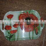 3pcs Melamine Tray With Handle thumbnail-1