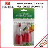 Fashional Wine Bottle Stopper Parts:2PCS BOTTLE STOPPER SET thumbnail-1