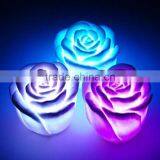 Wedding Decoration Party Lamp Mini Fancy Changing LED Rose Flower Romantic Candle Light thumbnail-3