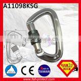 With CE & UIAA Rock Climbing Mountaineer Aluminum Carabiner For Rescue thumbnail-3