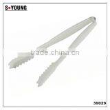 14056 Kitchen and Barbecue Grill Tongs Silicone BBQ Cooking Stainless Steel Locking Food Tong thumbnail-5