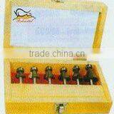 Tungsten Carbide Tipped Router Bit for Wood--6pcs Kit Packing(0822) thumbnail-1