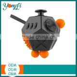 Stress Relief Desk Toy for Adult and Children Fidget Cube 12 Sides thumbnail-1