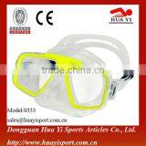 Wide pc Frame Transparent Original Design Pvc Diving Mask thumbnail-5