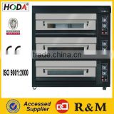 Heavy duty industrial size baking ovens made of 1.2mm black Ti- gold stainless steel
