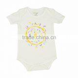 100 % Organic Cotton Baby Body Suits and Soft With Short Sleeve Baby t Shirts With Organic Latest Design thumbnail-1