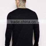 2016 Hot Sale Fashion Men 100% Cotton Long Sleeve Tshirt thumbnail-3