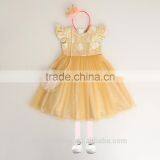 2017 New Style Dress Party for Kids Embroidery Girls Wedding Dress Ball Gown thumbnail-1