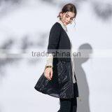 Maxnegio Wommen Coat Autumn 2017 Zipper Coat Fashion Coat thumbnail-3