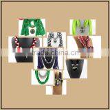 Factory Supplier Cheap Zinc Alloy Pendants Jewelry Scarves Pure Handmade Long Polyester Scarves Women Infinity Wrap Scarves thumbnail-3
