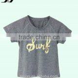 2017 Fashion OEM Service Wholesale China Supplier Shirts Baby Tshirt Baby Tshirt Top Short Sleeve thumbnail-1