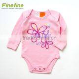 Long Sleeve Baby Clothes Lace Custom Fancy Baby Romper Set thumbnail-4