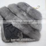 High-grade Winer Women Fur Coat Real Sliver FOX Fur Wrap thumbnail-4