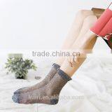 WS-47 2017 Spring New Arrived Korean Fashionable Dress Sexy Gold and Silver Silk Heap Heap Socks Women/Ladies Sox thumbnail-5