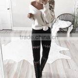 Runwaylover 43 Drop Shipping Sexy Tie Suede Pant thumbnail-2