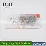 Professional Manufacture Colorful Straight Decorative Glass Flower Head Pins thumbnail-3