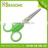 Home Office Green Stainless Steel ABS Students Children Safety Scissors thumbnail-1