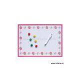 Sell Magnetice White Board With Plastic Frame And Nice Pictures thumbnail-1