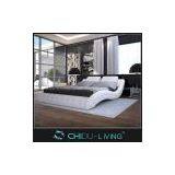 Genuine Leather Soft Bed, Soft Leather Beds in China, Latest Soft Leather Beds thumbnail-1