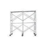 Professional Construction Tubular Steel Frame Scaffolding , Tower Wheeled Scaffold thumbnail-1