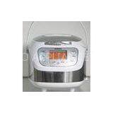 White Plastic Cover Stainless Steel Digital Rice Cooker , Electric Rice Cooker thumbnail-1