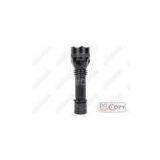 Water Resistant Rechargeable Flashlight With Hidden Recharging Port, Aluminum Led Flashlight With 1