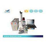 30 Watt Plastic Bottle / Wood Portable Laser Marking Machines For Production Line