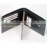 Cow Full Grain Bifold Men Card Holders Wallet thumbnail-3