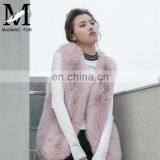 2015 New Jiaxing Warm Girl Vest Fashion Women Fox Fur Winter Vest