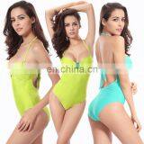 Buckled Center Removable Padded 2014 New Young Girl Swimsuit Models thumbnail-1