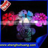 LED Flashing Butterfly Flower Hairpin