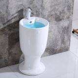 Ceramic Pedestal Wash Basin Sink Singapore thumbnail-1