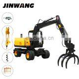 High Performance 60 kw Large Excavator Wheel Excavator for Sale thumbnail-5