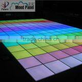 2015 2X2 party ballroom supply led rgb panel floor light