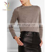 Cashmere/Cashmere Wool Blended Sweater Lady Pullover Sweater thumbnail-1