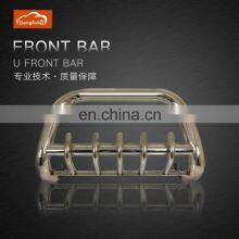 New Design 201 Stainless Steel Front Bumper Bull Bar Nudge Bar For Ford Ranger Isuzu D-Max thumbnail-2