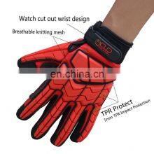 HANDLANDY Waterproof Non-slip Vibration-Resistant Impact Work Safety Gloves thumbnail-5