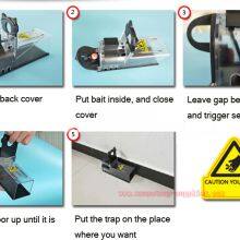 Reusable Plastic Rodent Rat Bait Station Tunnel Mouse Trap thumbnail-4