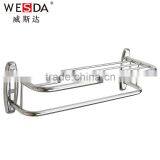 Wesda High Quality Stainless Steel Bathroom Bath Towel Shelf A002 thumbnail-1
