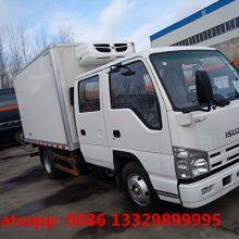 HOT SALE! ISUZU Brand 4*2 LHD Double Cabs 1.5T-2T Refrigerated Truck for Sale, thumbnail-2