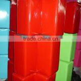 Leather Colorful Candy Feet Stool Wood Frame Stool thumbnail-5